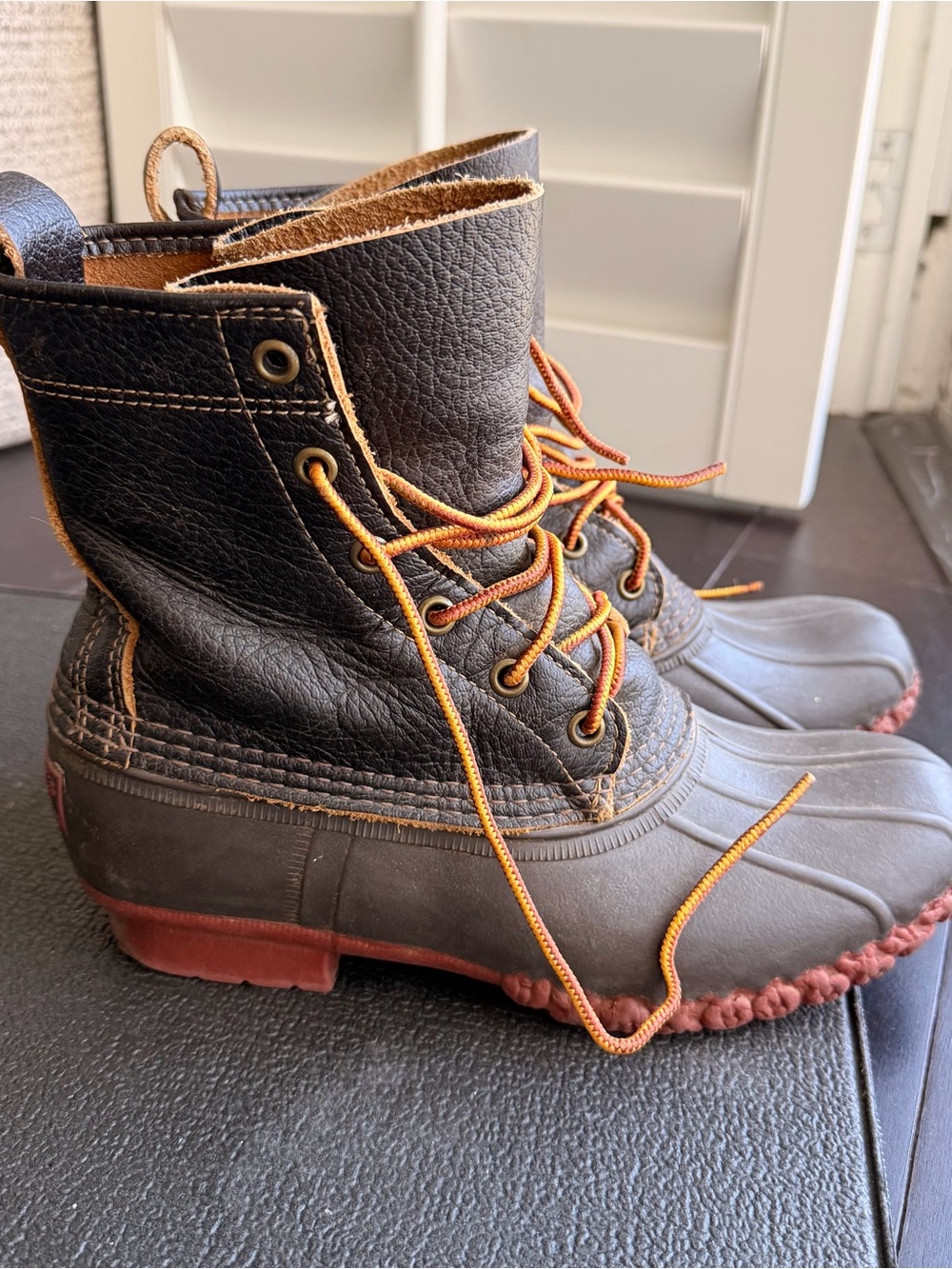 L.L Bean 8” Bison Bean Boot